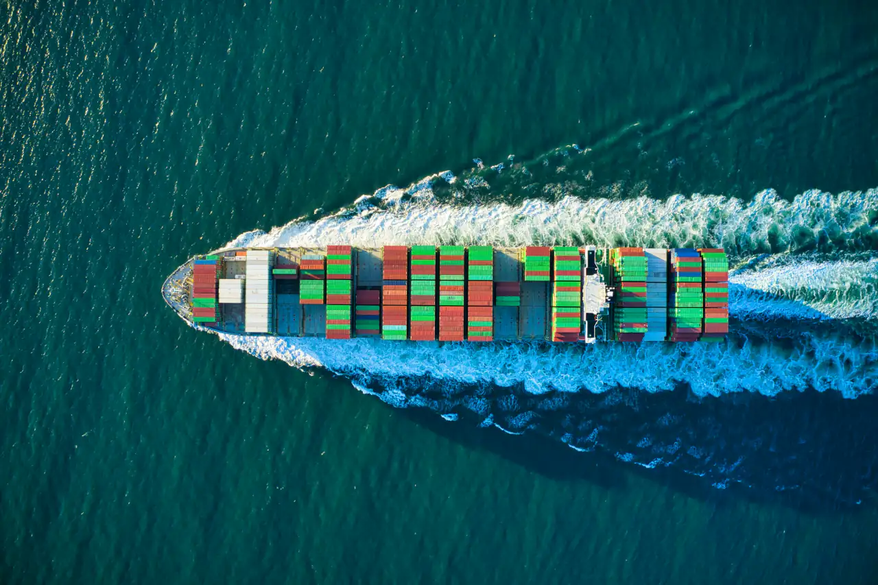 Fret maritime Chine – France : conteneur et groupage